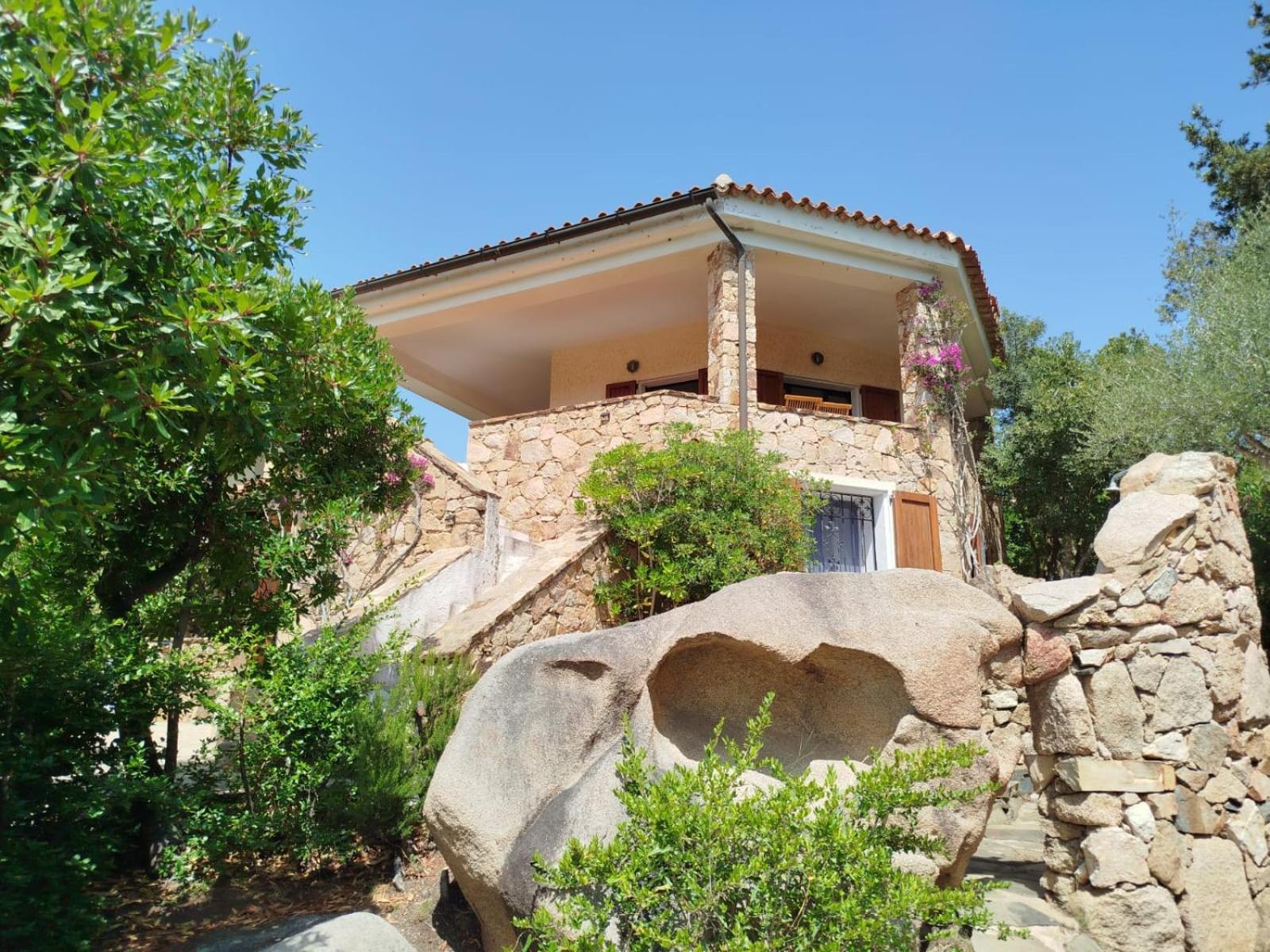Villa Vista Mare Cala Ginepro Punta Molara Buitenkant foto