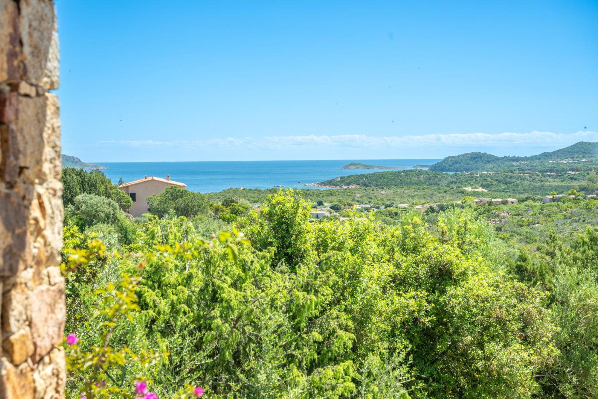 Villa Vista Mare Cala Ginepro Punta Molara Buitenkant foto