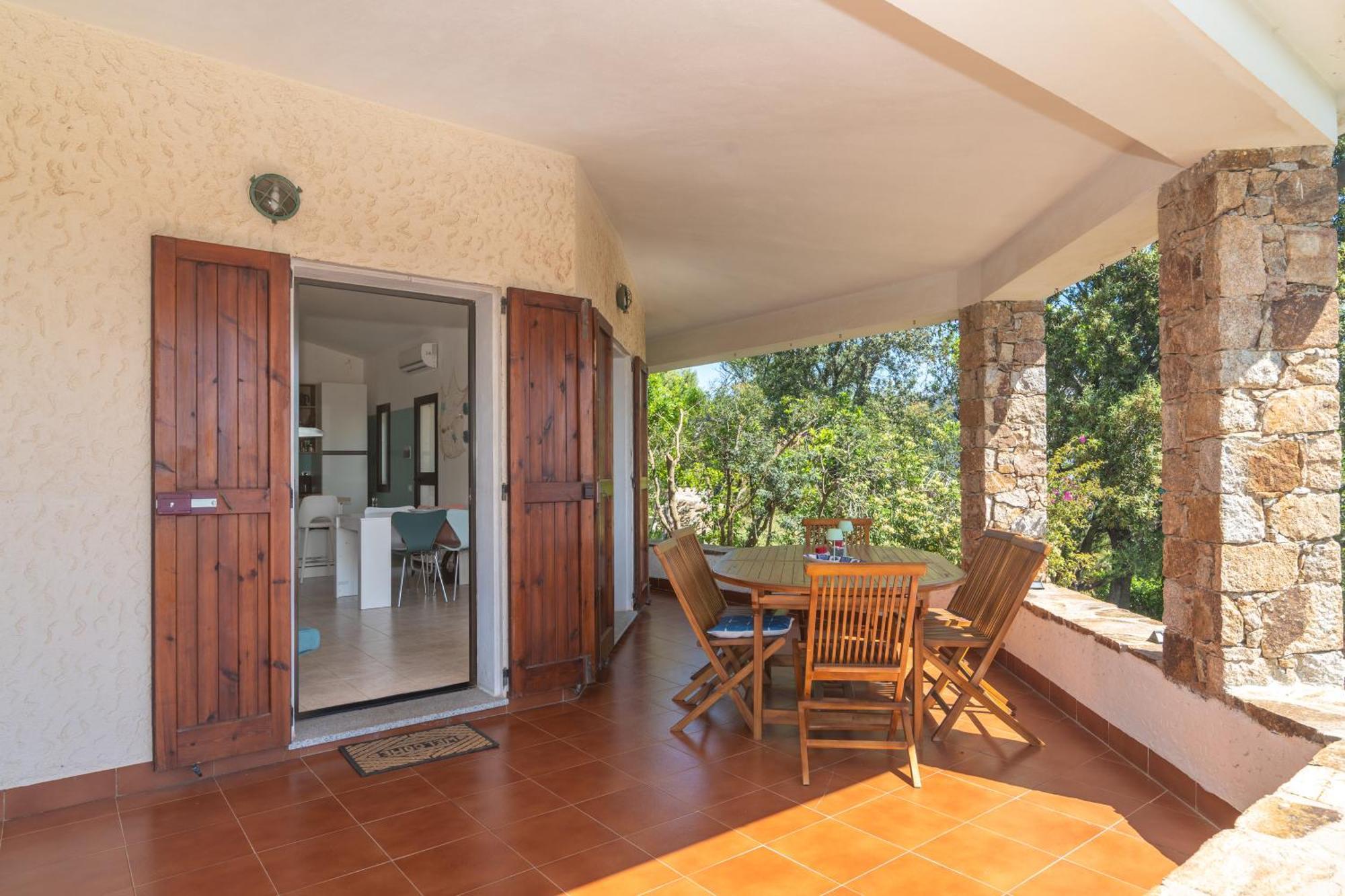 Villa Vista Mare Cala Ginepro Punta Molara Buitenkant foto