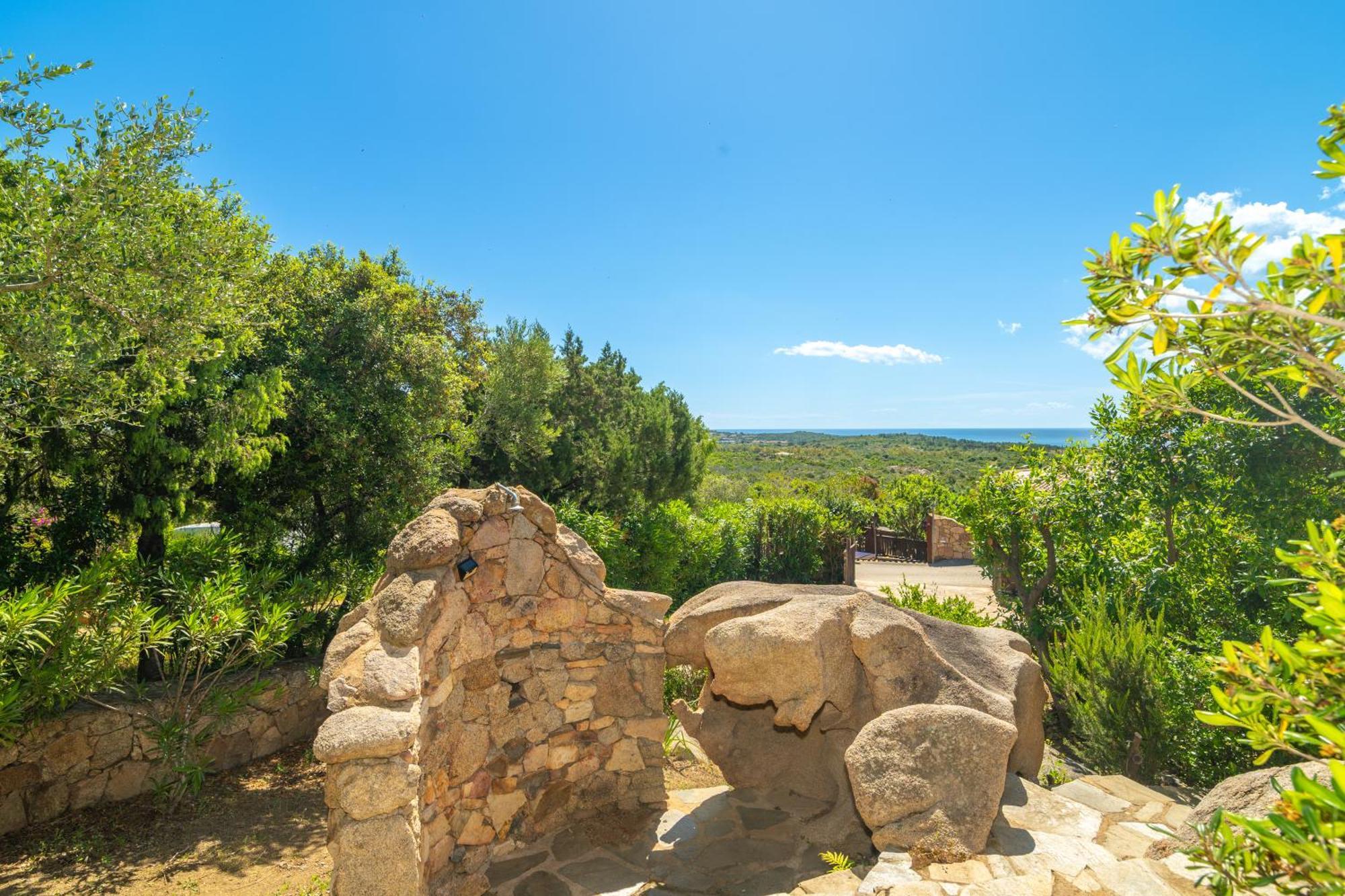 Villa Vista Mare Cala Ginepro Punta Molara Buitenkant foto