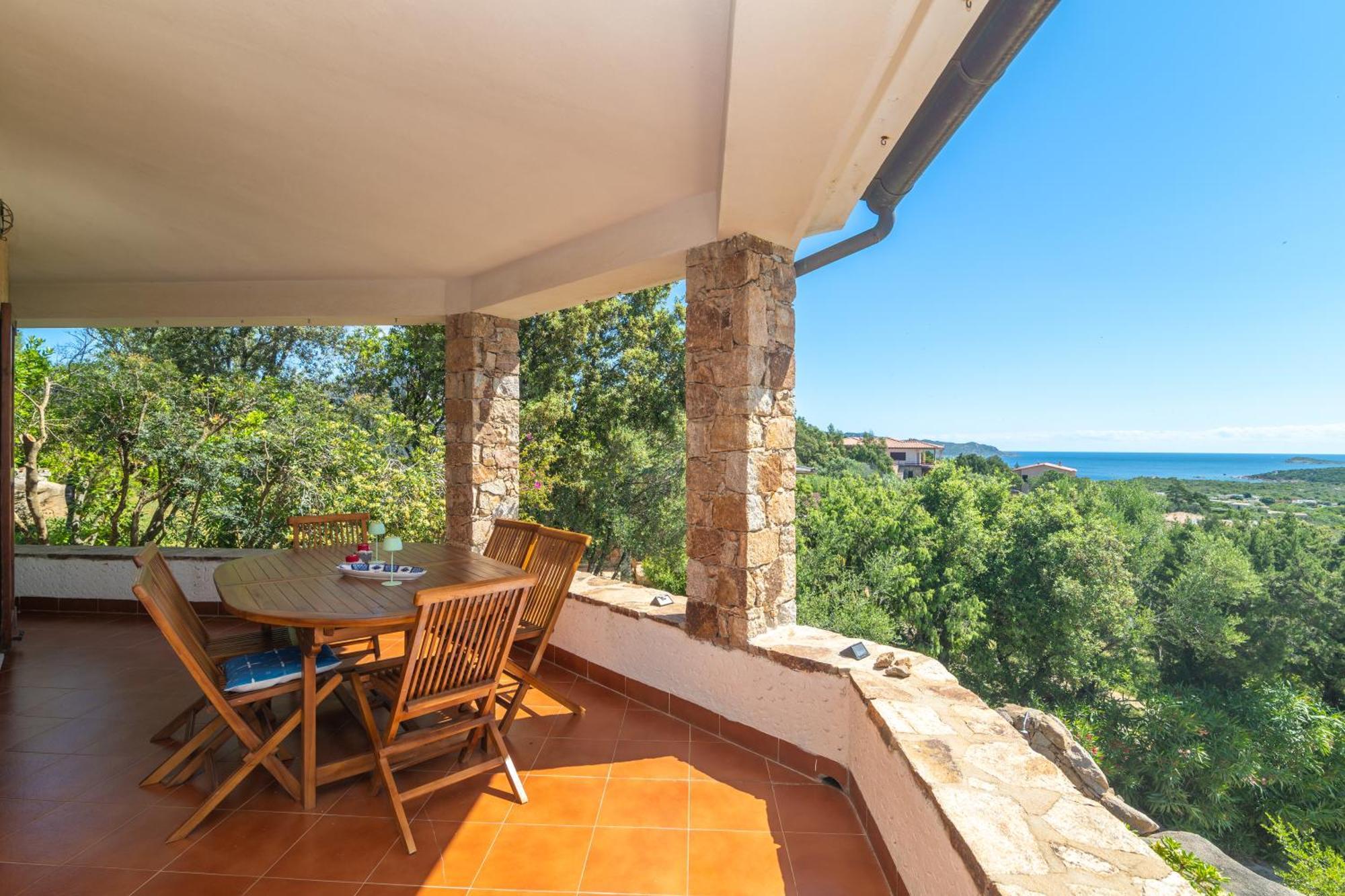 Villa Vista Mare Cala Ginepro Punta Molara Buitenkant foto